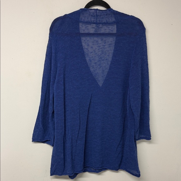 Coldwater Creek Mesh Knit Sweater in Blue - Picture 4 of 4